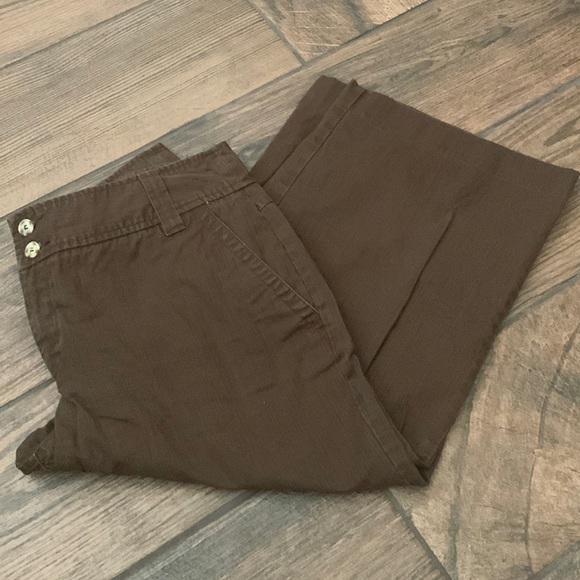 Cato brown capris - Picture 2 of 5